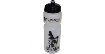 Bidon SWEAMS Swim your dreams - 750ml - Clear Black