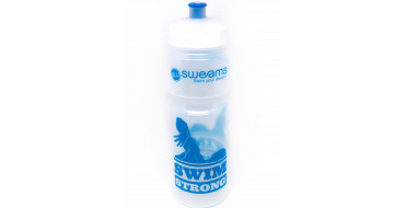 Bidon SWEAMS Swimmer - 750ml - Clear Blue