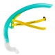 FINIS Stability Snorkel Teal - Tuba Frontal Natation