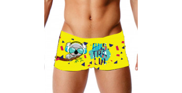 Boxer Natation Sweams KOALA AUSTRALIA Neon Yellow 