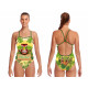 SWEAMS HAWAI TIKI - Maillot femme 1 piece bretelles fines