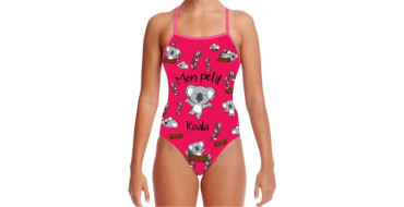 SWEAMS MON PETIT KOALA - Maillot femme 1 piece bretelles fines