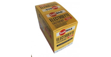 Pack de pastilles electrolyte à croquer SALTSTICK Fastchew - Saveur Mangue - 12 sachets de 10 pastilles