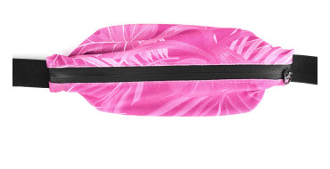 Ceinture RUSH Large Running Pocket - PINK - Ceinture extensible porte gels, nutrition, telephone ...