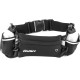 Ceinture RUSH H2O RUNNING BELT - BLACK - Ceinture extensible Running avec 2 bidons et porte gels, nutrition, telephone ...