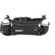 Ceinture RUSH H2O RUNNING BELT - BLACK - Ceinture extensible Running avec 2 bidons et porte gels, nutrition, telephone ...