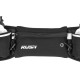Ceinture RUSH H2O RUNNING BELT - BLACK - Ceinture extensible Running avec 2 bidons et porte gels, nutrition, telephone ...