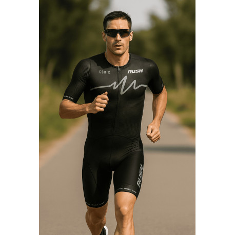 RUSH ALLIGATOR Homme - Trifonction Triathlon manches courtes