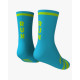 RUSH SOCKS  RUN - TURQUOISE - YELLOW FLUOR Socquettes Cyclisme,Triathlon