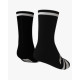 RUSH SOCKS UNICOLOR 2025 BLACK-WHITE  -Socquettes Cyclisme,Triathlon