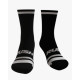 RUSH SOCKS UNICOLOR 2025 BLACK-WHITE  -Socquettes Cyclisme,Triathlon