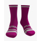 RUSH SOCKS UNICOLOR 2025 - FUCHSIA -WHITE  Socquettes Cyclisme,Triathlon