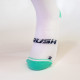 RUSH Med SOCKS NAVY BLUE - LIGHT GREEN - Socquettes Cyclisme, Triathlon