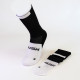 RUSH Med SOCKS BLACK - WHITE - Socquettes Cyclisme, Triathlon
