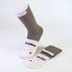 RUSH Med SOCKS METAL - WHITE - Socquettes Cyclisme, Triathlon