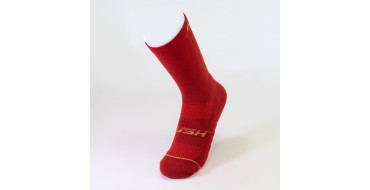 RUSH Med SOCKS RED WINE - Socquettes Cyclisme, Triathlon