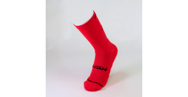 RUSH Med SOCKS RED - Socquettes Cyclisme, Triathlon
