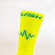 RUSH Med SOCKS YELLOW FLUO - Socquettes Cyclisme, Triathlon