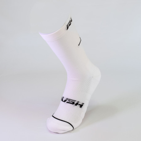 RUSH Med SOCKS WHITE - Socquettes Cyclisme, Triathlon
