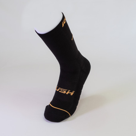 RUSH Med SOCKS BLACK - Socquettes Cyclisme, Triathlon