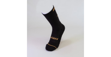 RUSH Med SOCKS BLACK - Socquettes Cyclisme, Triathlon