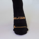 RUSH Med SOCKS BLACK - Socquettes Cyclisme, Triathlon