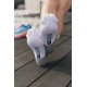 RUSH Med SOCKS METAL - WHITE - Socquettes Cyclisme, Triathlon