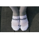 RUSH Med SOCKS METAL - WHITE - Socquettes Cyclisme, Triathlon