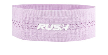 Headband Running RUSH - LIGHT PINK - Bandeau running léger, respirant, extensible et sans coutures