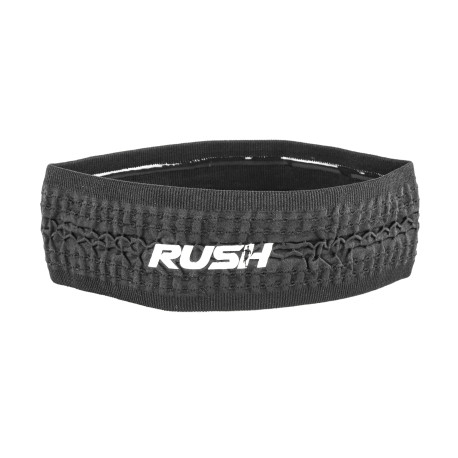 Headband Running RUSH - BLACK - Bandeau running léger, respirant, extensible et sans coutures