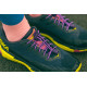 RUSH Lacets running FastLace striped Purple - White