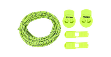 RUSH Lacets running FastLace reflective Neon Yellow