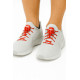 RUSH Lacets running FastLace striped Red - Black