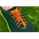 ULTEAM RACE Lacets running FastLace striped Neon Orange - White