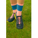 ULTEAM RACE Lacets running FastLace striped Candy Pink - White