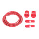 ULTEAM RACE Lacets running FastLace reflective Red