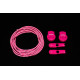 RUSH Lacets running FastLace reflective Hot Pink