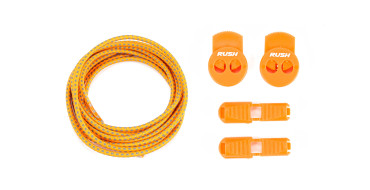 ULTEAM RACE Lacets running FastLace reflective Neon Orange