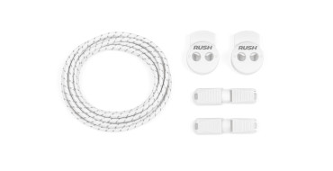 RUSH Lacets running FastLace reflective White
