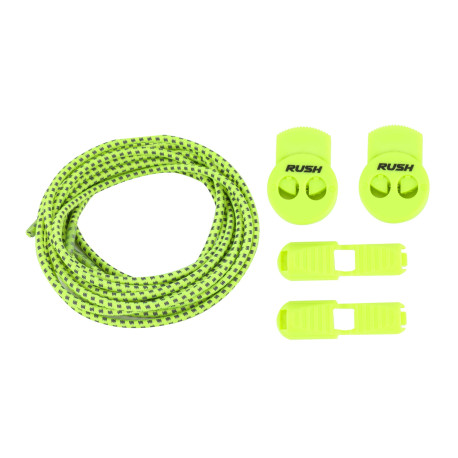 ULTEAM RACE Lacets running FastLace reflective Neon Yellow