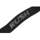 Ceinture porte dossard RUSH Basic Race belt Black avec 3 points 