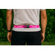 Ceinture porte dossard RUSH Basic Race belt Pink avec 3 points