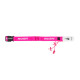 Ceinture porte dossard RUSH Basic Race belt Pink avec 3 points