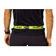 Ceinture porte dossard RUSH Basic Race belt Jaune avec 3 points