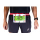 Ceinture porte dossard RUSH Basic Race belt Red avec 3 points