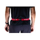 Ceinture porte dossard RUSH Basic Race belt Red avec 3 points