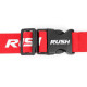 Ceinture porte dossard RUSH Basic Race belt Red avec 3 points