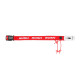 Ceinture porte dossard RUSH Basic Race belt Red avec 3 points