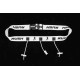 Ceinture porte dossard RUSH Basic Race belt avec 3 points