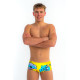Boxer Natation Sweams KOALA AUSTRALIA Neon Yellow 